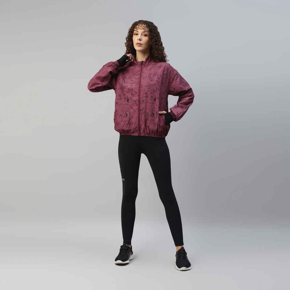 Dida Women's Sports Jacket | Regular Comfortable Stretchable Dry-Fit | D.Rose - M