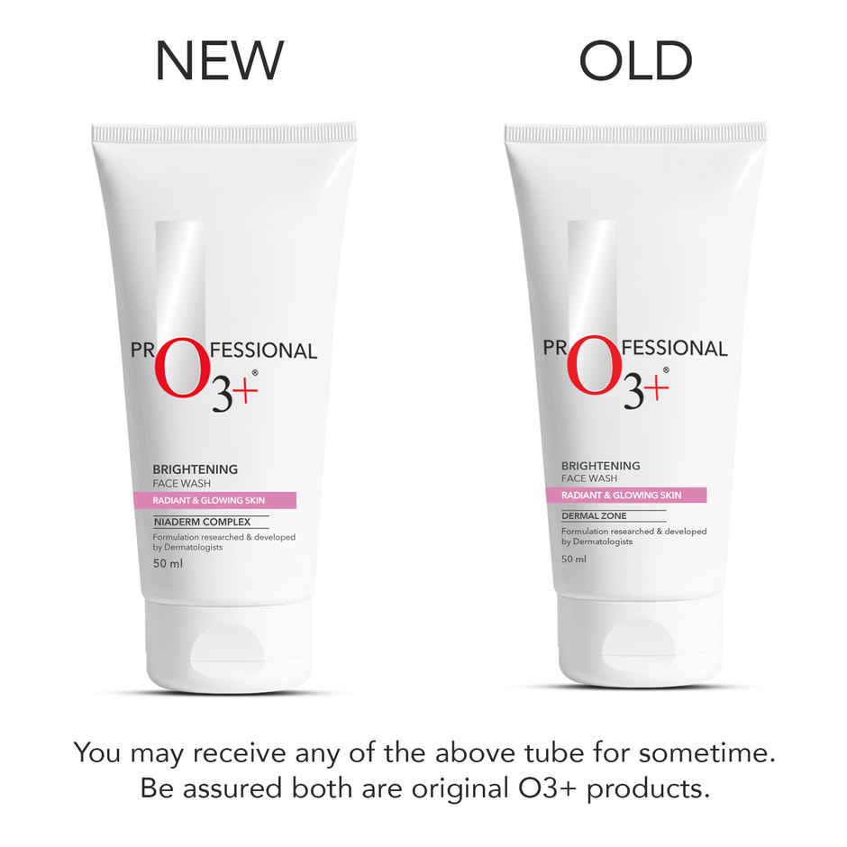 O3+ Brightening Face Wash