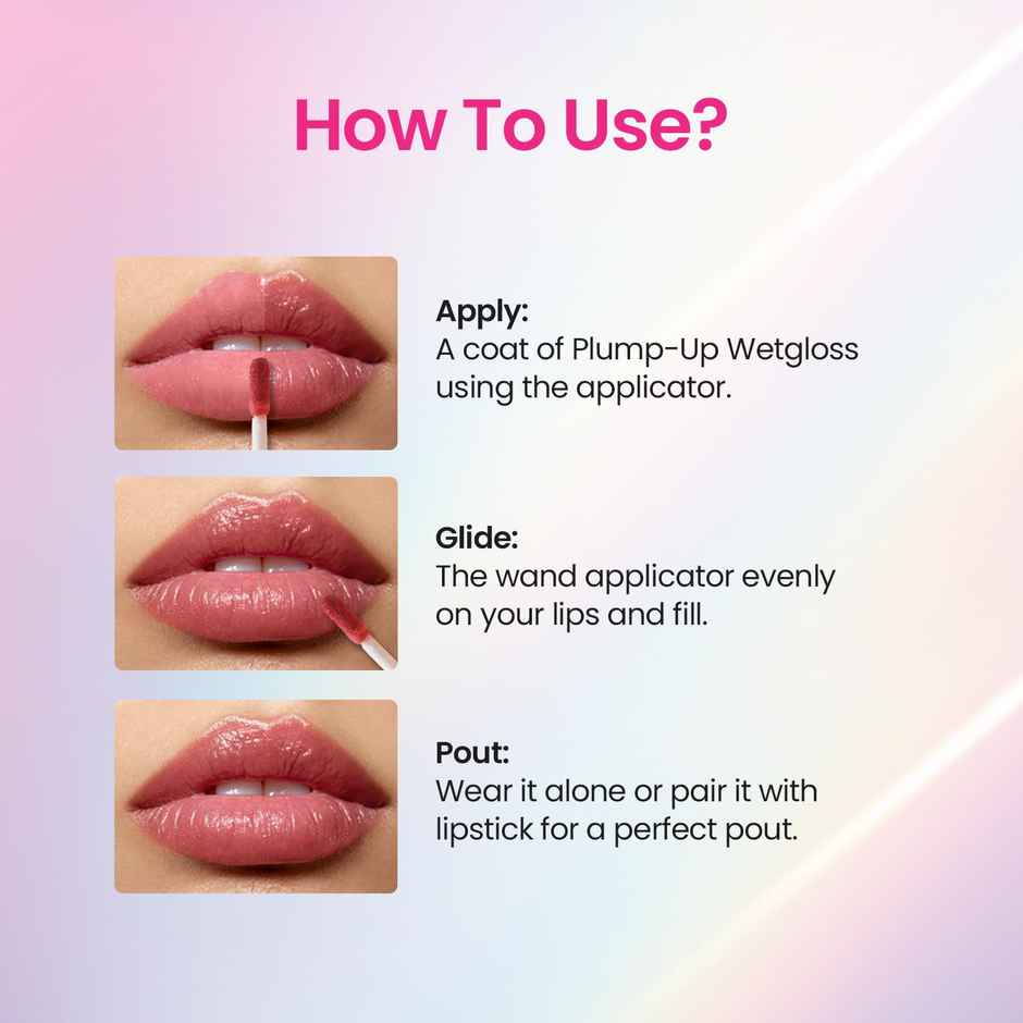 Swiss Beauty Plump Up Wet Lip Gloss For Glossy And Fuller Lips - 7 Date Night