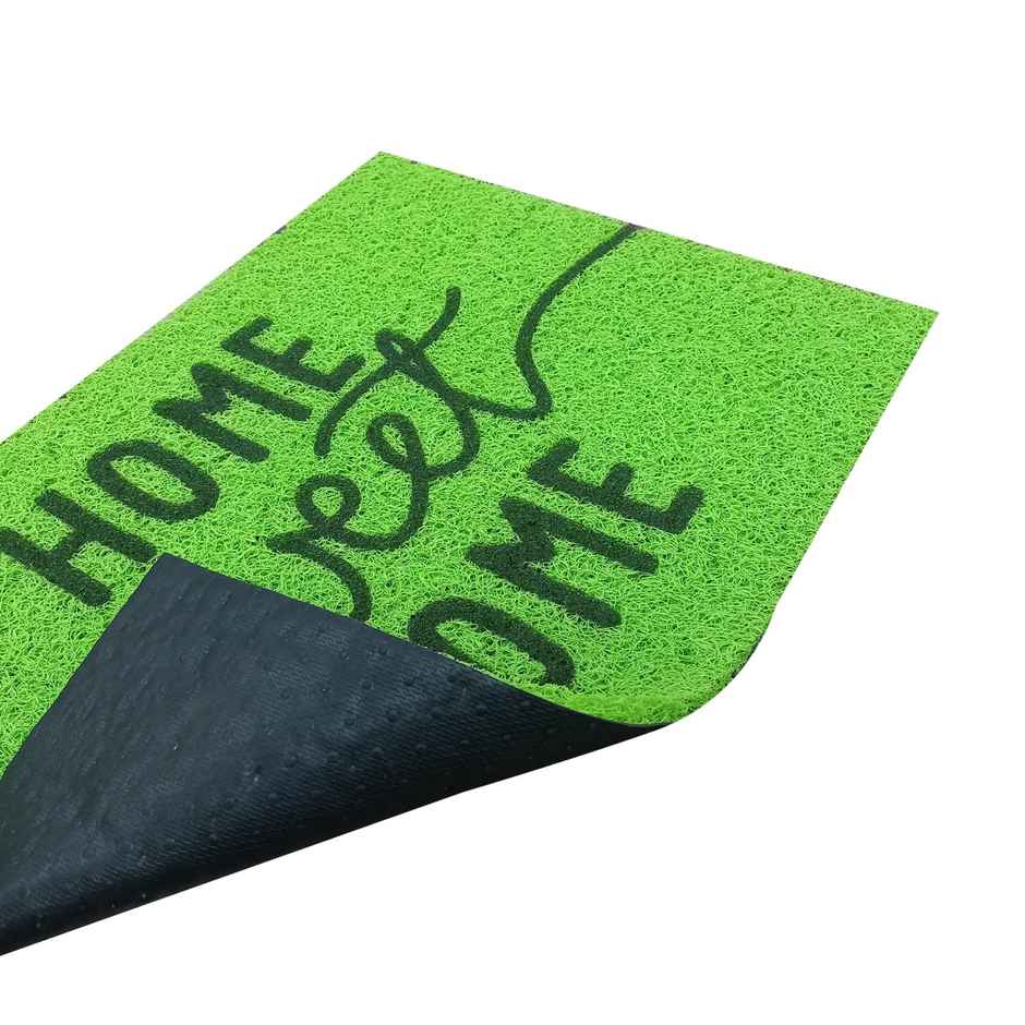 Status Home Sweet Home Green Pvc Mat | 38 x 58 cm - Assorted