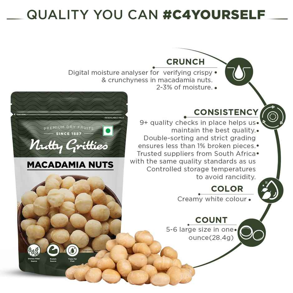 Nutty Gritties Premium Macadamia Nuts