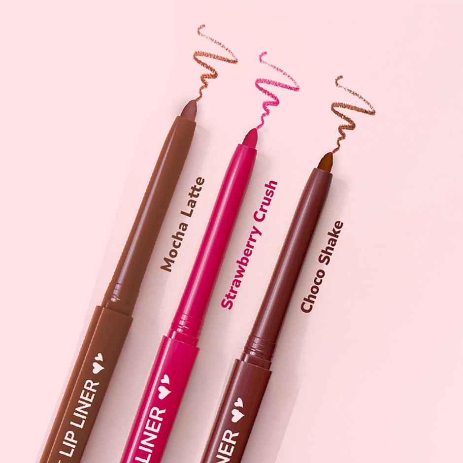 Mila Beaute Pout It Lip Liner | Highly Pigmented | Non Drying Formula | Enriched with Squalene