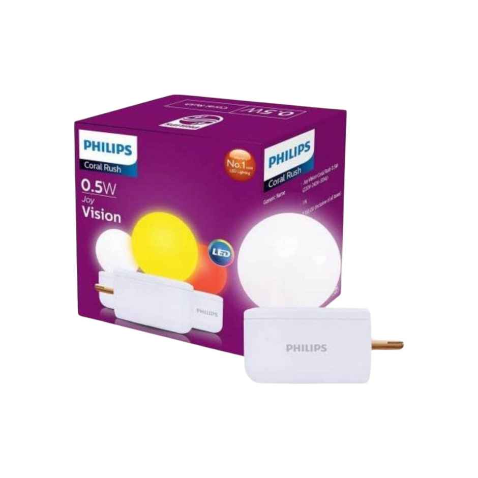Philips 0.5 W LED Bulb - White | 6500 K | Energy Efficient