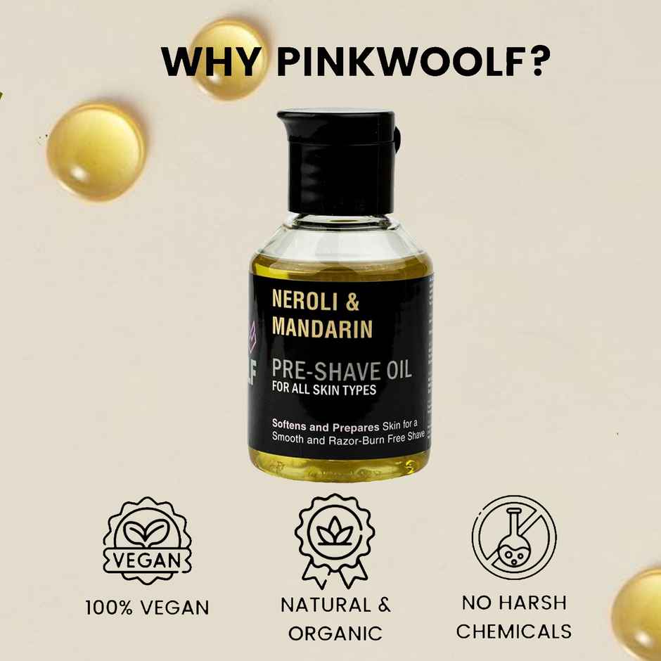 Pink Woolf Pre-Shave Oil Seabuckthorn And Aloe Vera