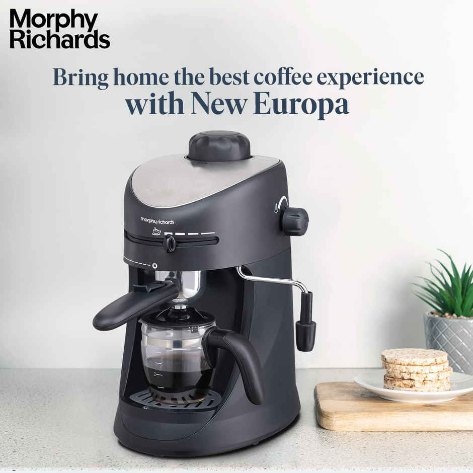Morphy Richards Europa 800 W Espresso & Cappuccino Coffee Maker
