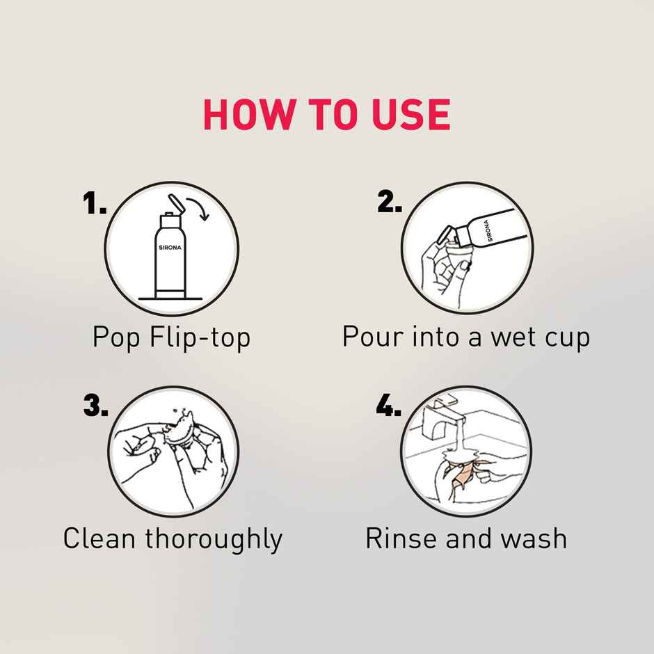 Sirona Menstrual Cup Wash
