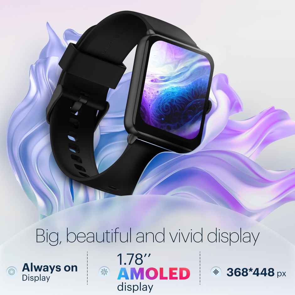 Noise ColorFit Icon 2 Vista Smartwatch | Jet Black