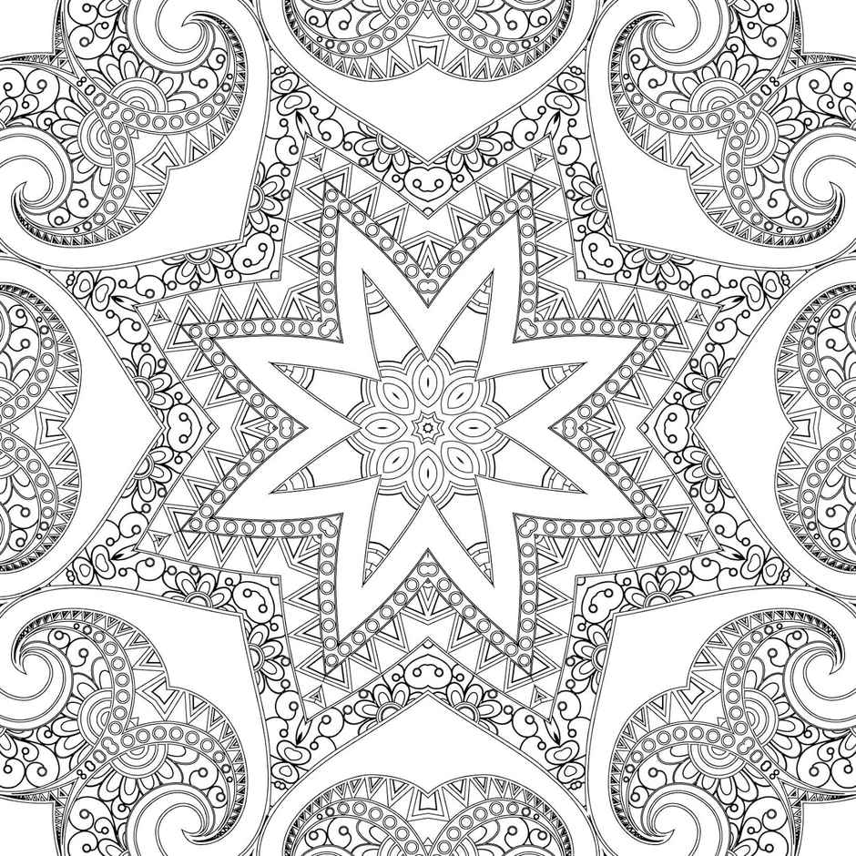 Refreshing Mandala- Colouring Book for Adults Book 2