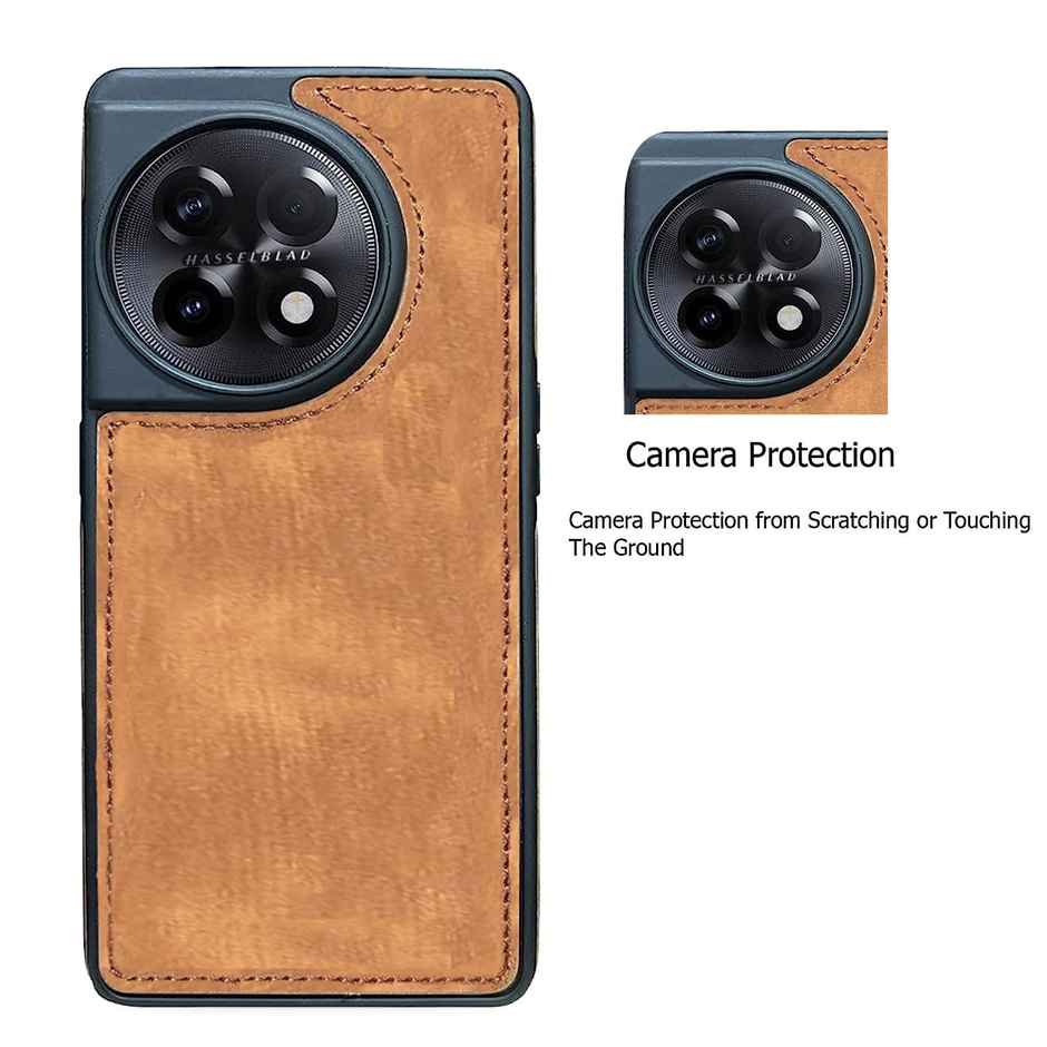 Artistque Case For Oneplus 11 5G/Oneplus 11 Back Cover - Premium Pu Leather Cover