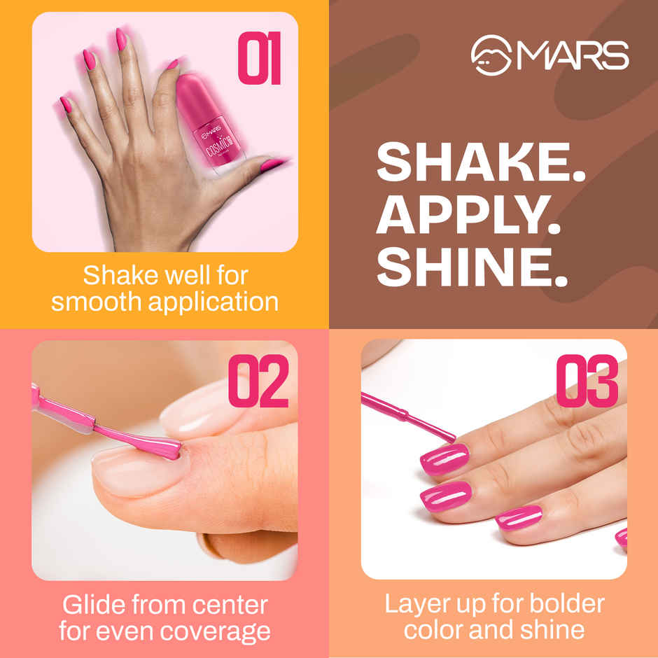 Mars Cosmetics Cosmic Hues Nail Paint | 24-Flare