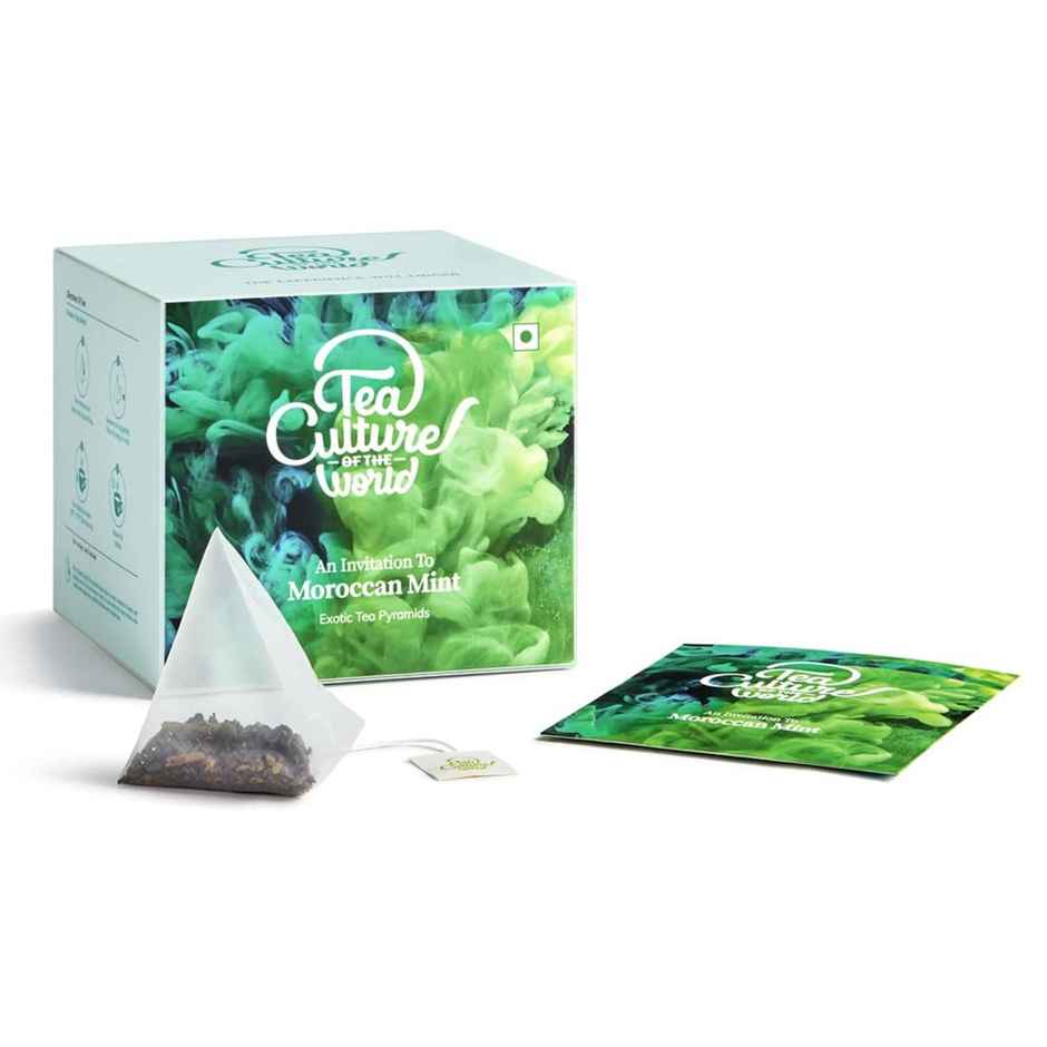 Tea Culture of The World Moroccan Mint Green Tea Bags