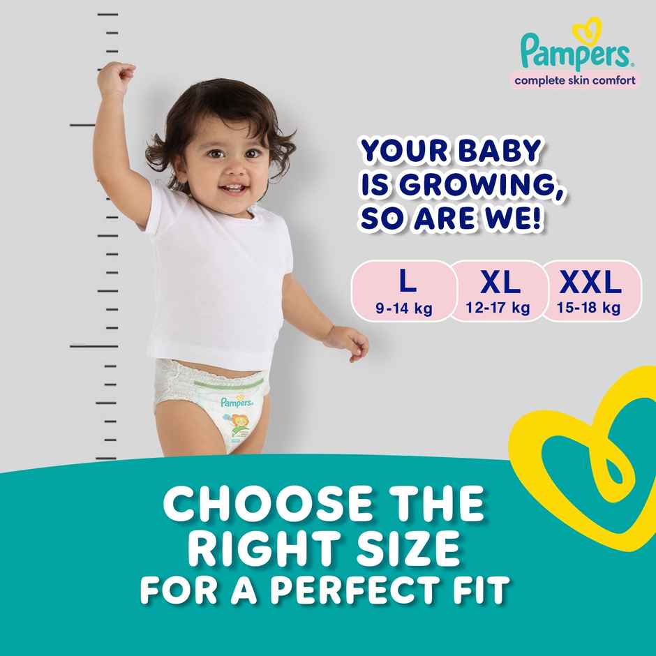 Pampers All Round Protection Pant Style Diaper | 3XL | 22 pcs