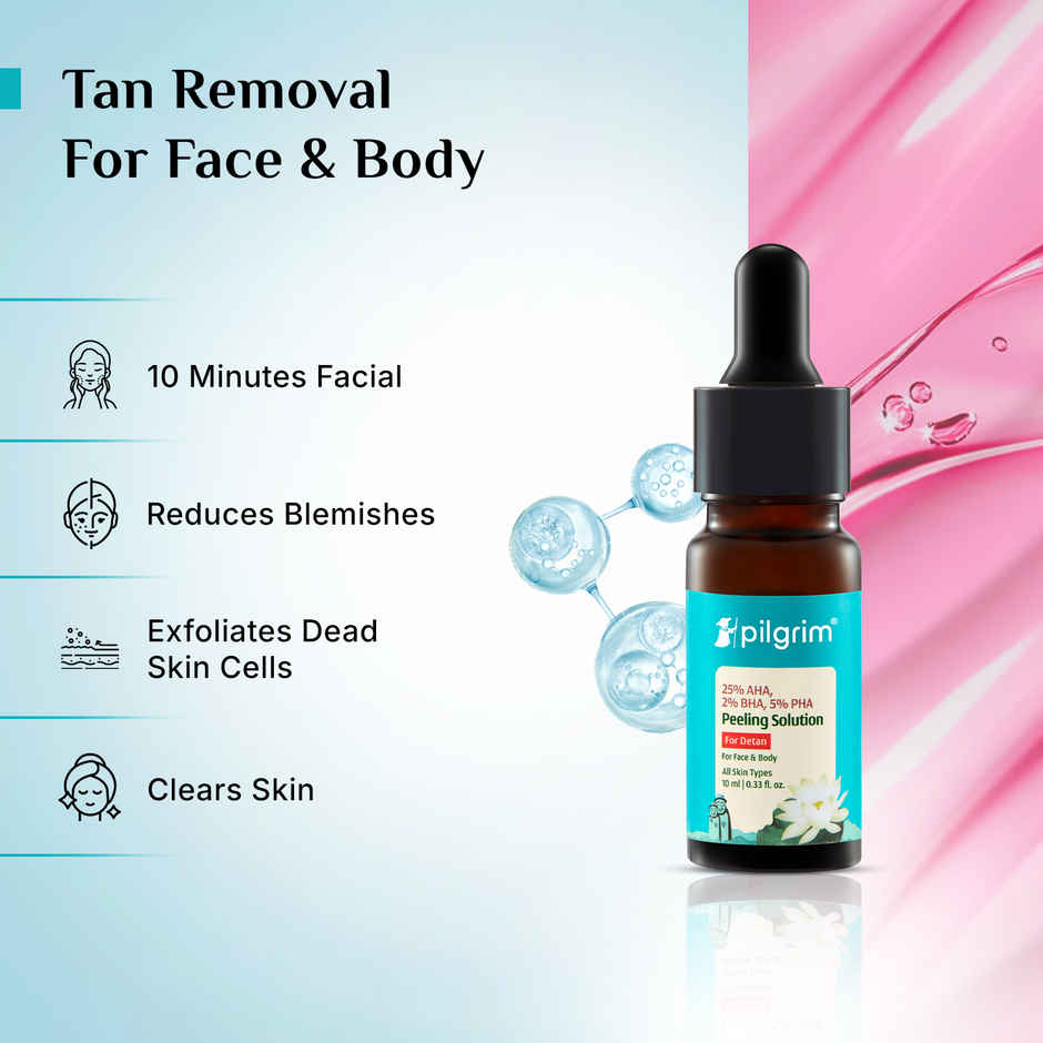 Pilgrim 25% Aha, 2% Bha, 5% Pha Peeling Solution