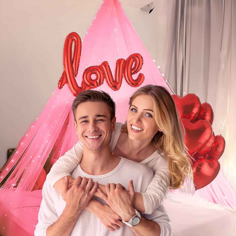 Pink Canopy Tent Love Balloon Decoration | Special You