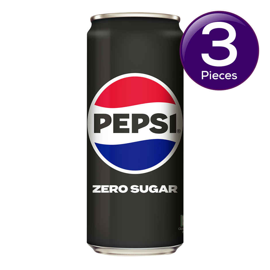 Pepsi Black Cola Diet Soft Drink Combo
