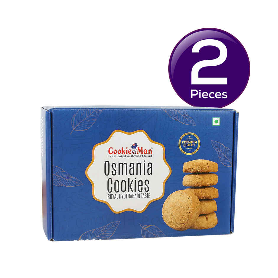 CookieMan Osmania Butter Flavoured Biscuits | Dairy-free Combo