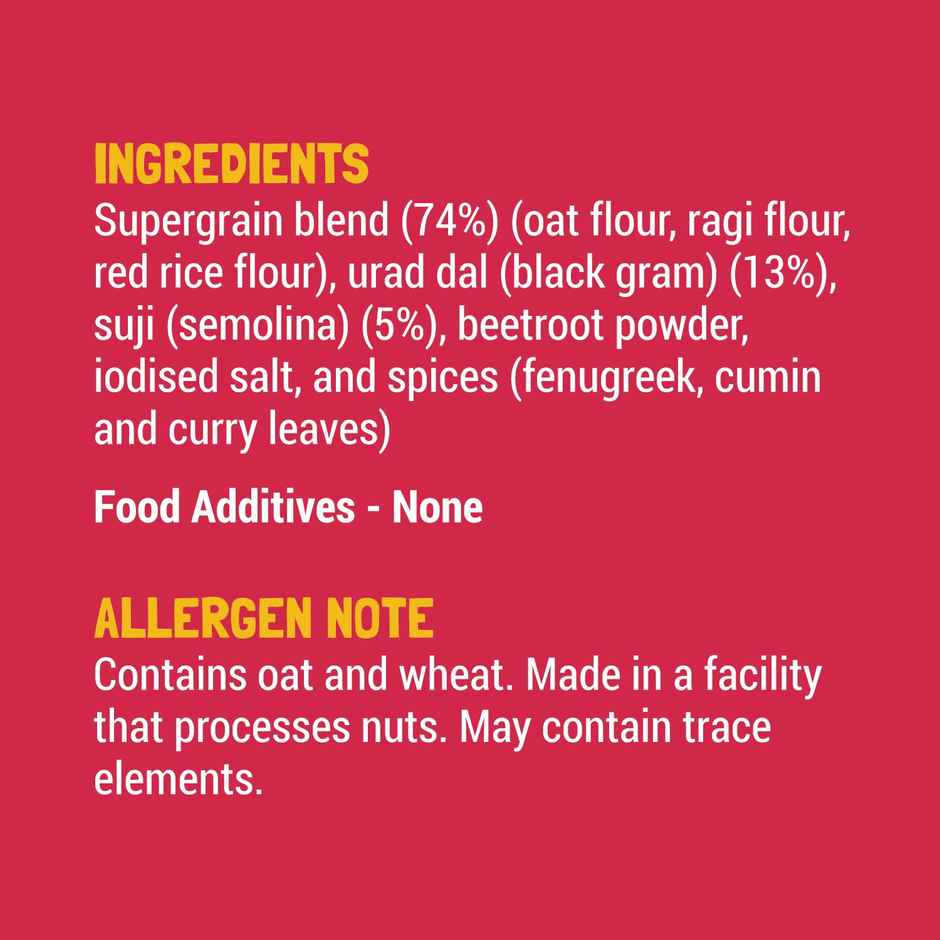 Slurrp Farm High Protein Millet Spinach Dosa Instant Mix | Natural And Healthy Food (150g) & Slurrp Farm Millet Dosa Mix - Beetroot (150g) Combo