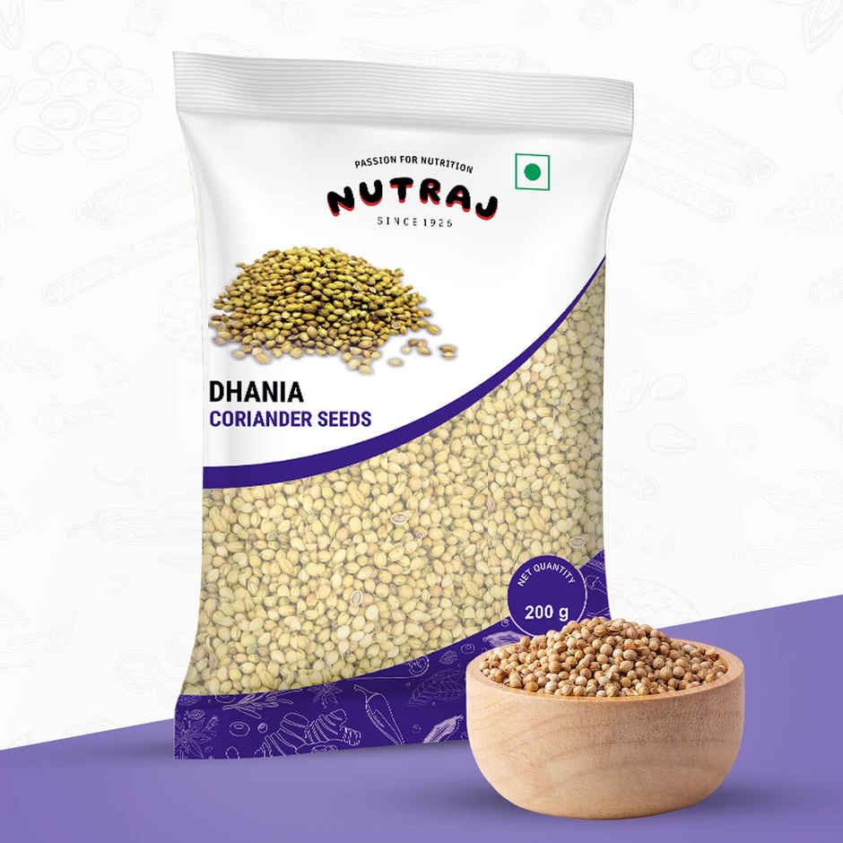 Nutraj Classic Dhania | Coriander Seeds | Pouch