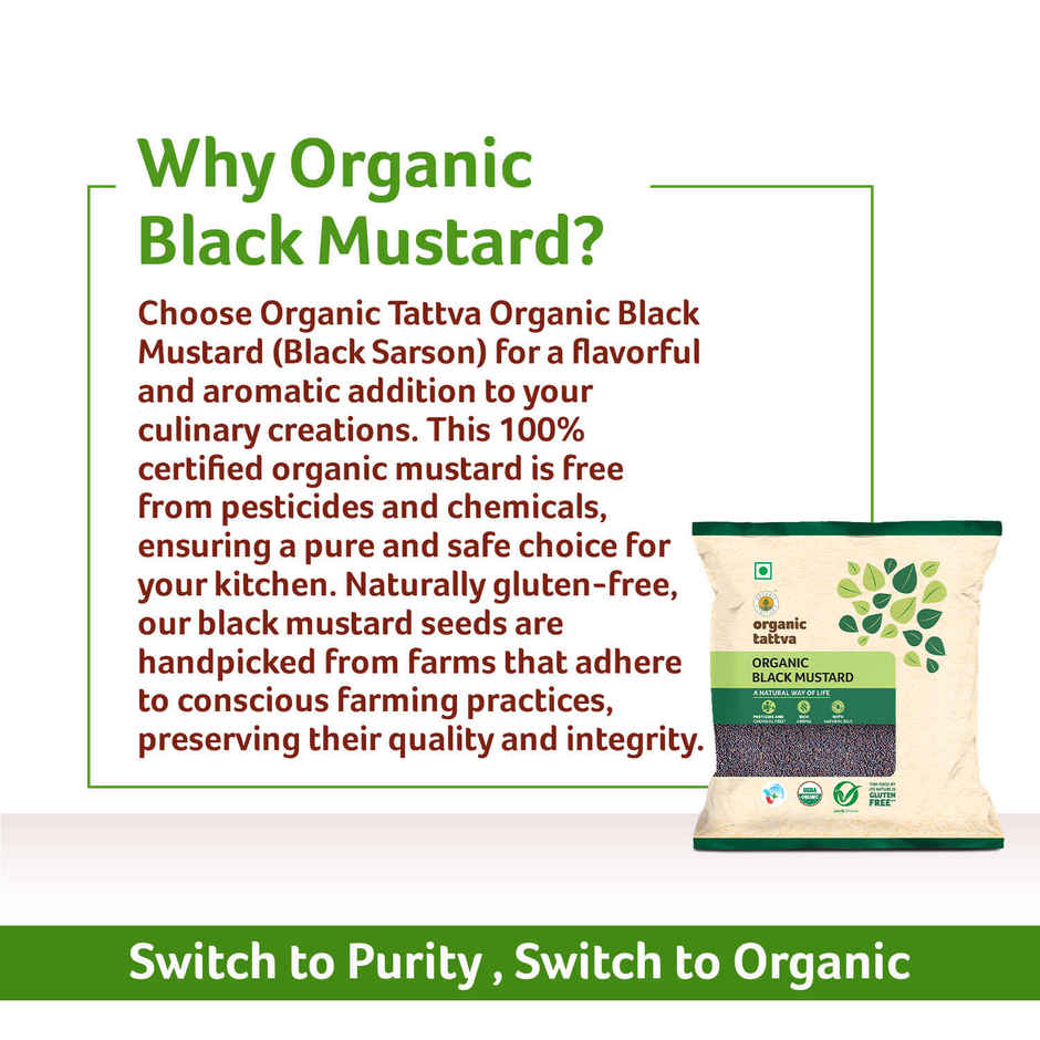 Organic Tattva Black Mustard