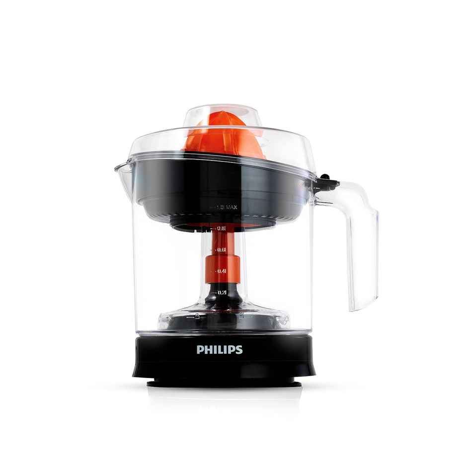 Philips Citrus Press Juicer HR2799/00 | 25W - Black & Transparent