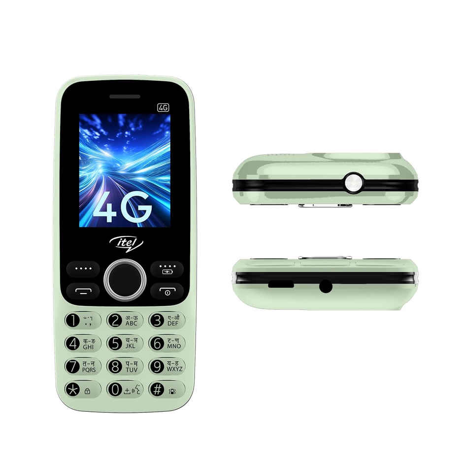 itel Super Guru 4G Keypad Mobile | 2" Display | 1000 mAh Battery | Youtube & UPI | Light Green