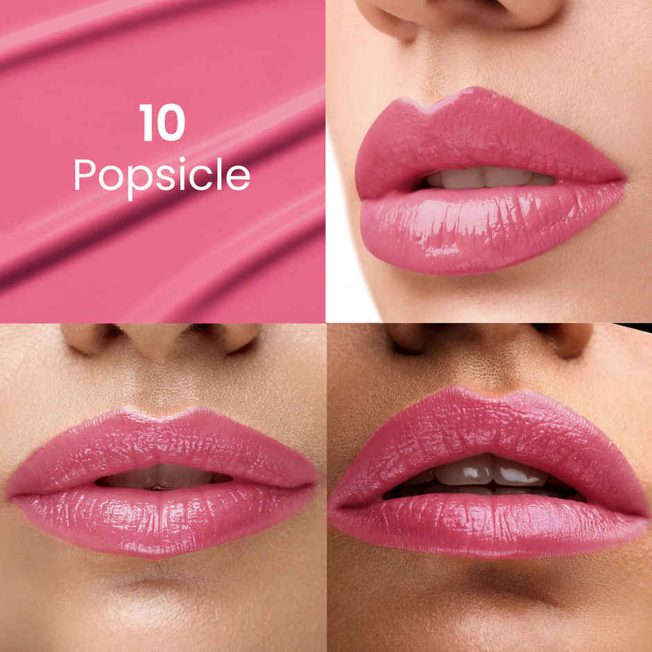 Swiss Beauty Plump Up Wet Lip Gloss For Glossy And Fuller Lips | 10 Popsicle