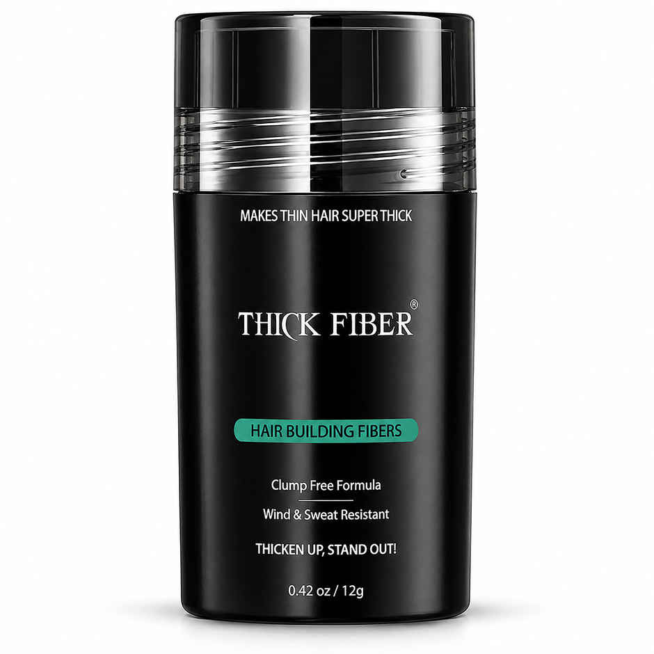 Thick Fiber Dark Brown For Thin Or Bald Spots Men And Women