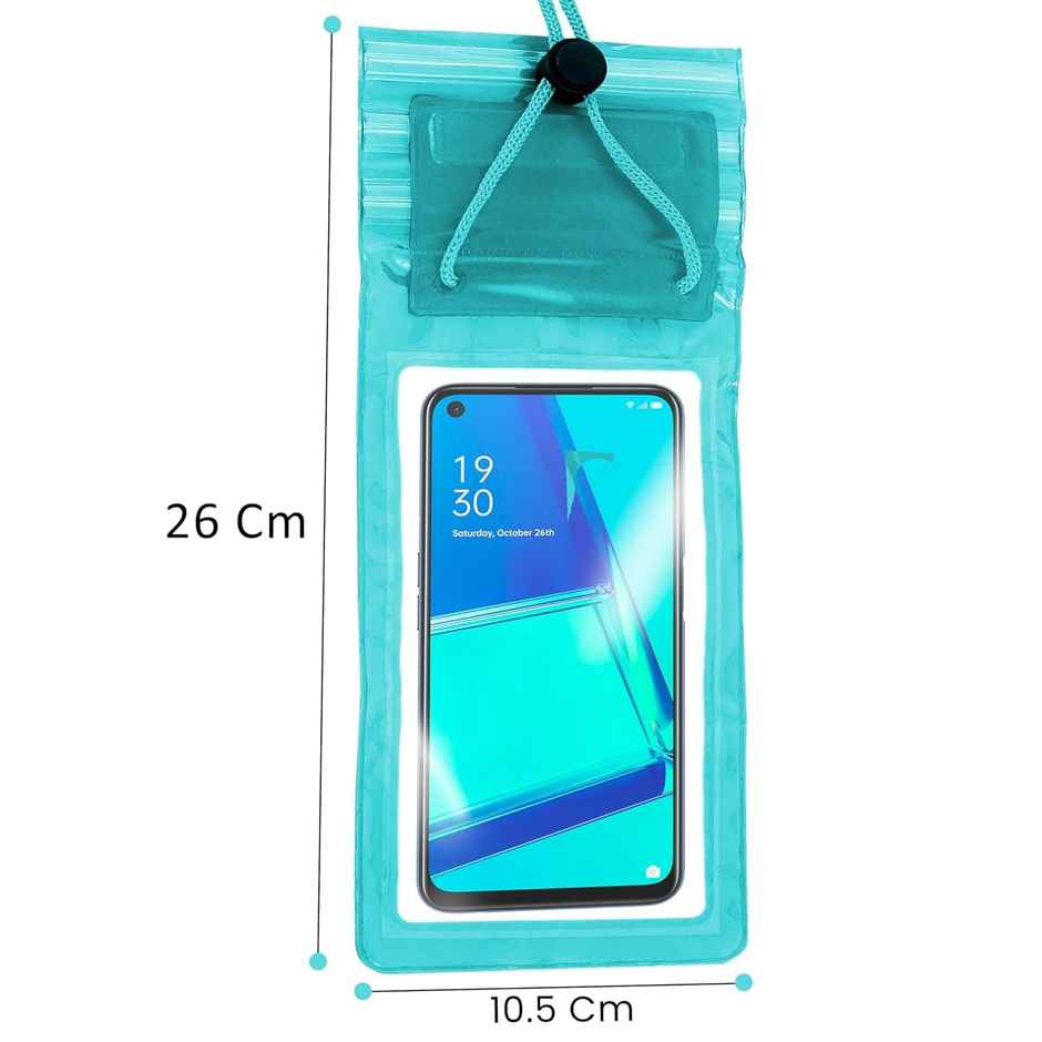 Daluci Waterproof Mobile Pouch | Transparent | Fits 7 Inch