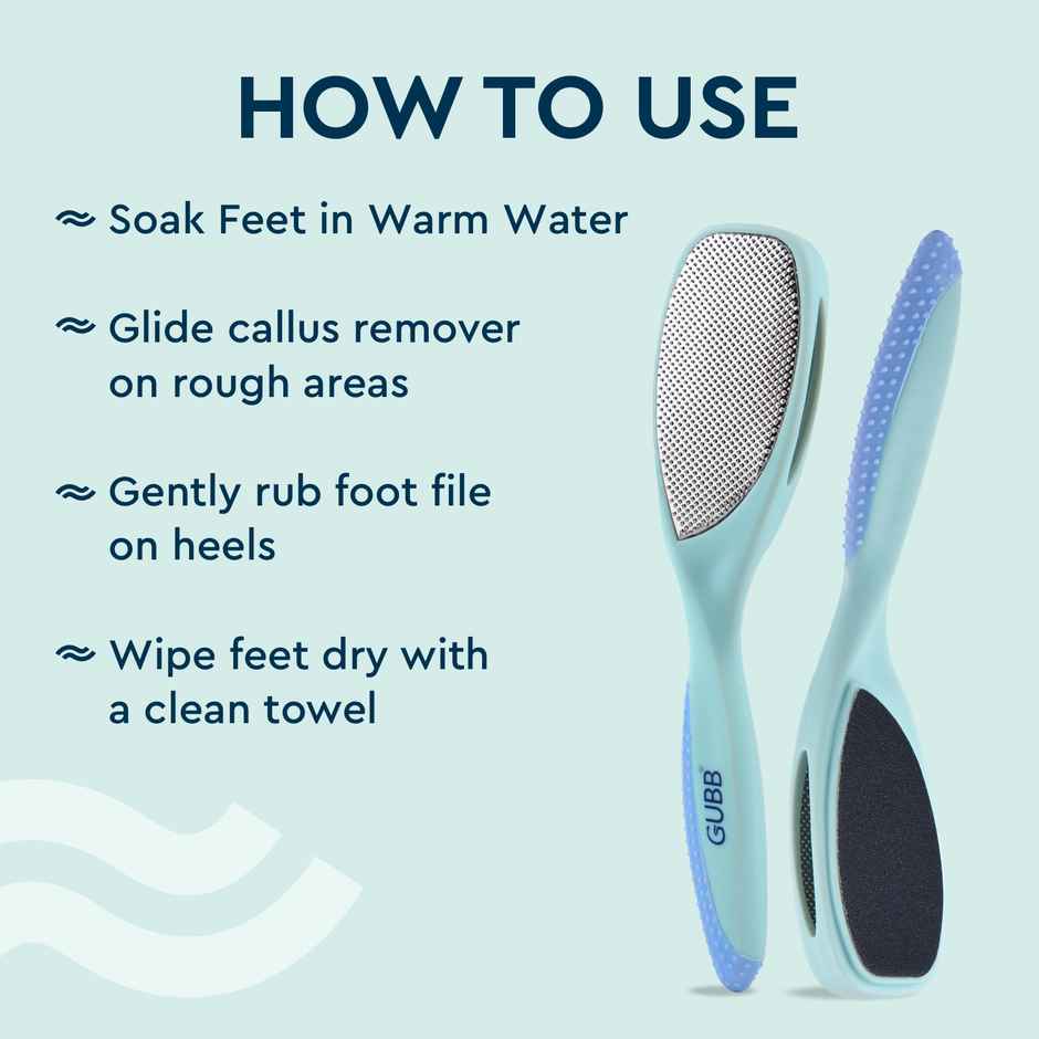 GUBB 2 In 1 Callus Remover And Pedicure File