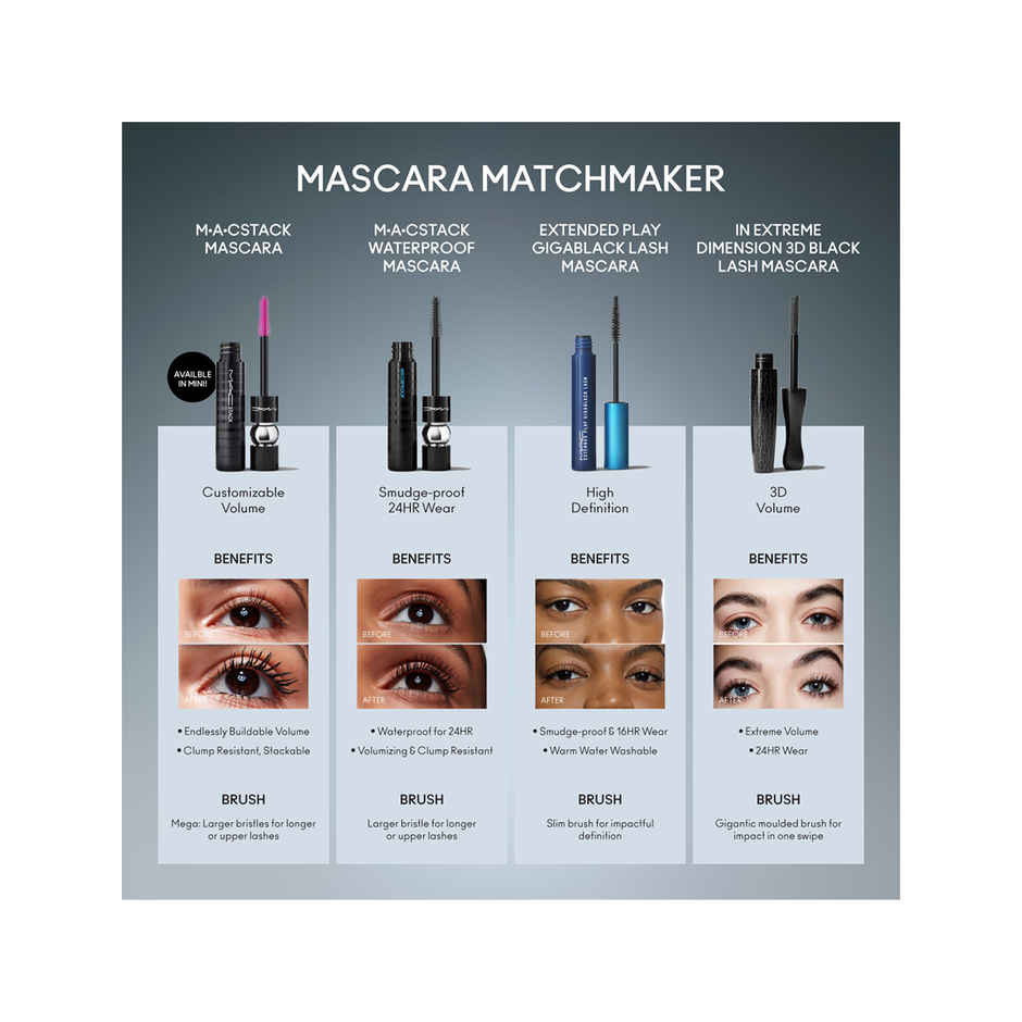 M.A.C Macstack Mascara - Black Stack