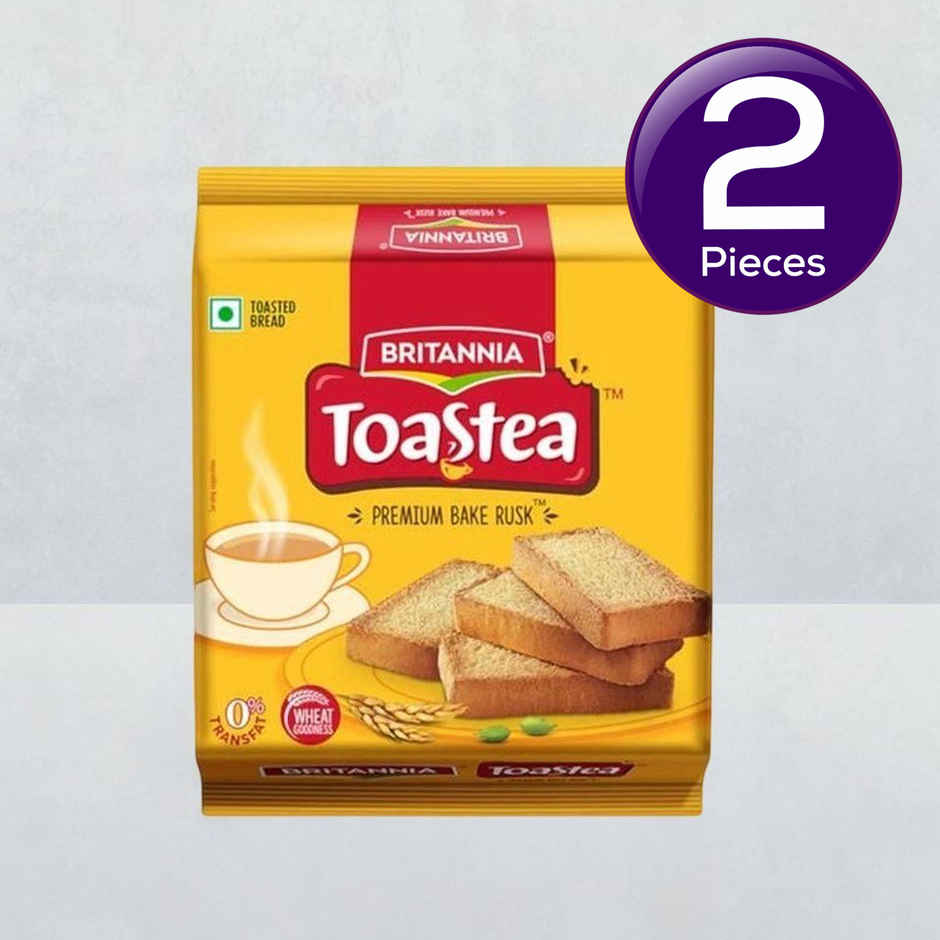 Britannia Toastea Bake Elaichi Rusk | Combo