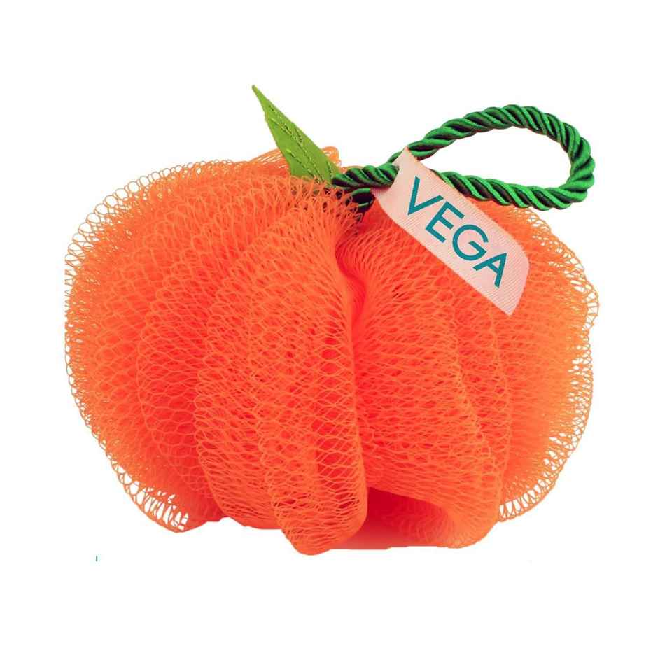 VEGA Orange Sponge, Bath Shower Loofah for Women and Men, (BA-3/10)
