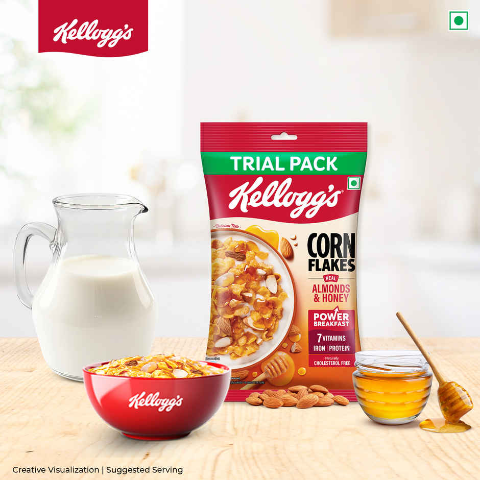 Kellogg's Corn Flakes Real Almond Honey