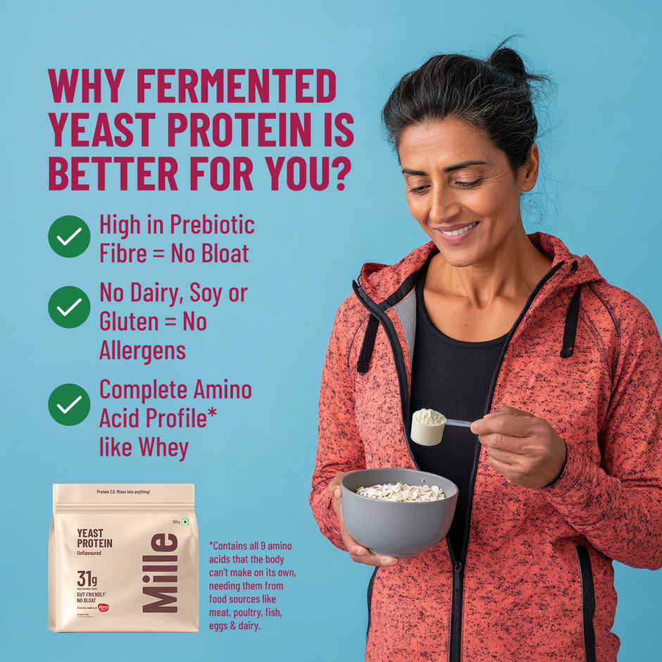 Mille Unflavoured Yeast Protein