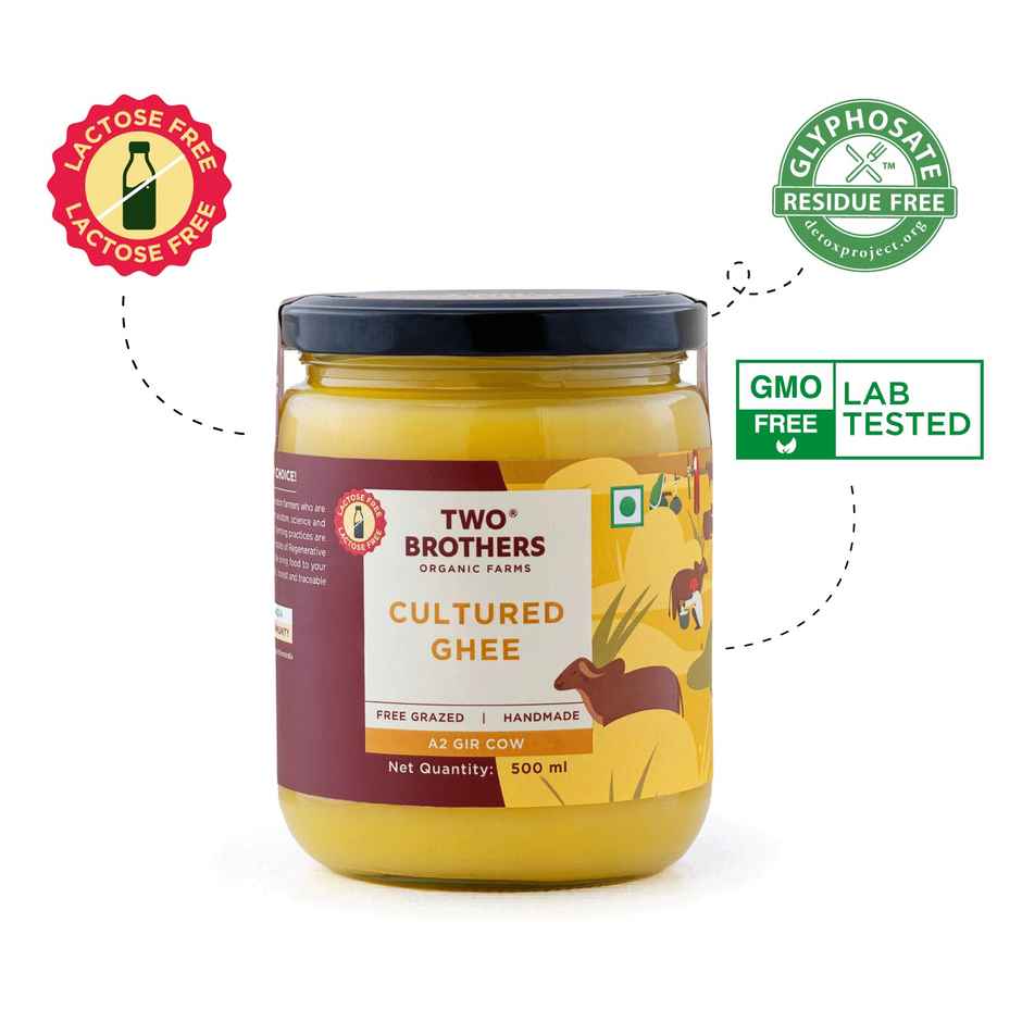 Two Brothers Desi Gir Cow Cultured Ghee