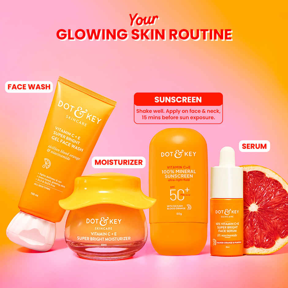 Dot & Key Vitamin C + E 100% Mineral Sunscreen SPF 50+ PA++++