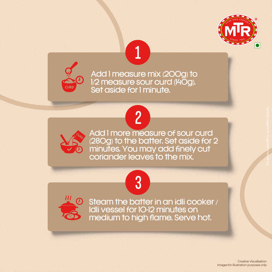 MTR Rava Idli Instant Mix Combo