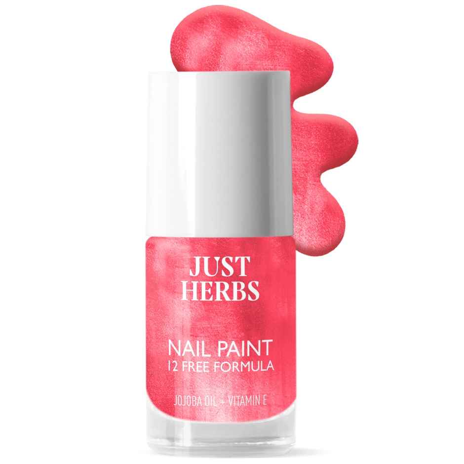 Just Herbs 12 Free Nail Paint-Barbie World-25 | Long-Lasting Shine