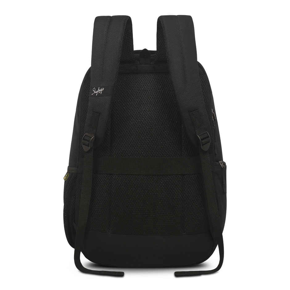 Skybags Unisex Solid Polyester 16 L Top Handle Laptop Backpack | Black - 15.6 Inches