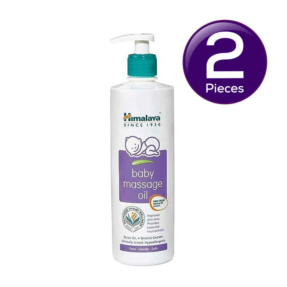 Himalaya Baby Massage Oil For Kids | 0 - 5 years Combo