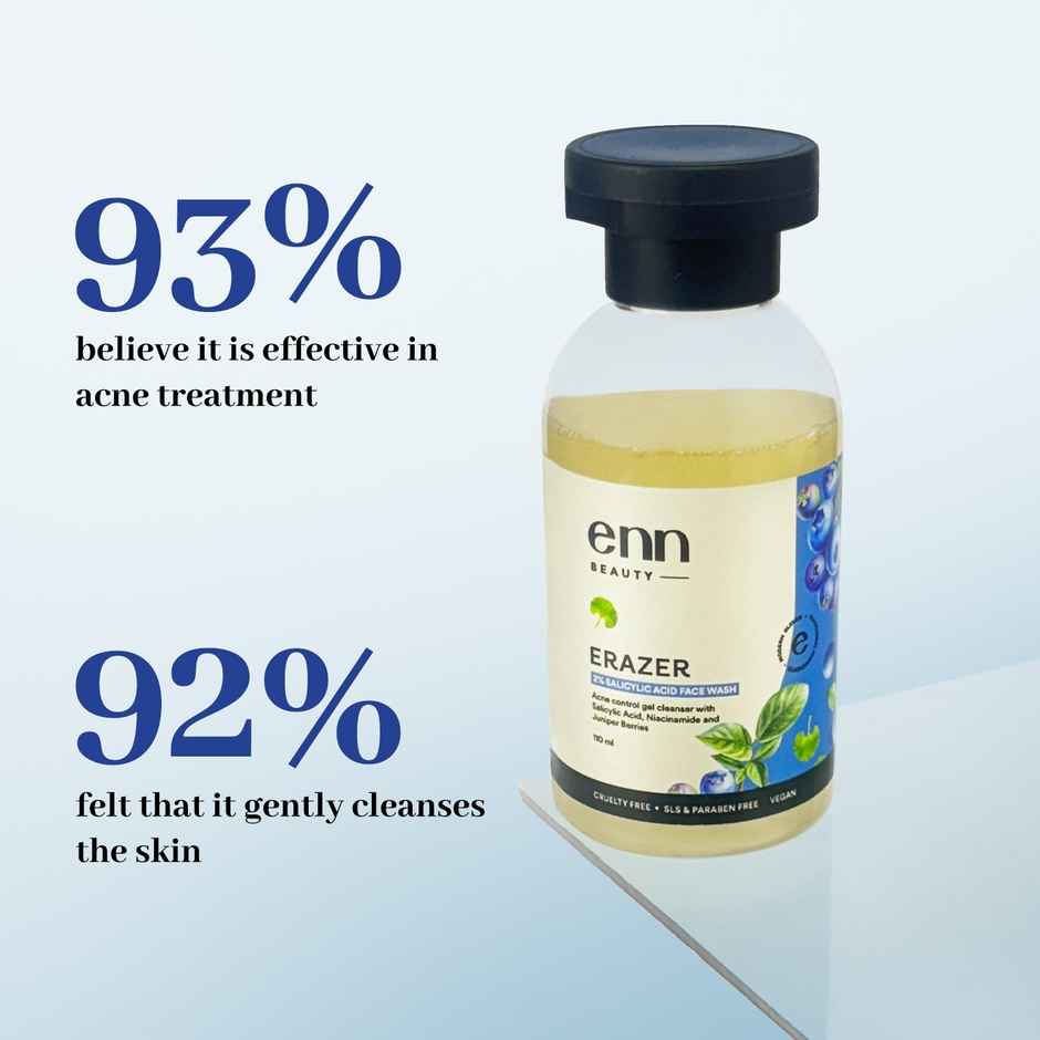Enn Beauty Acne Control Face Wash | Gel Cleanser | 2% Salicylic Acid