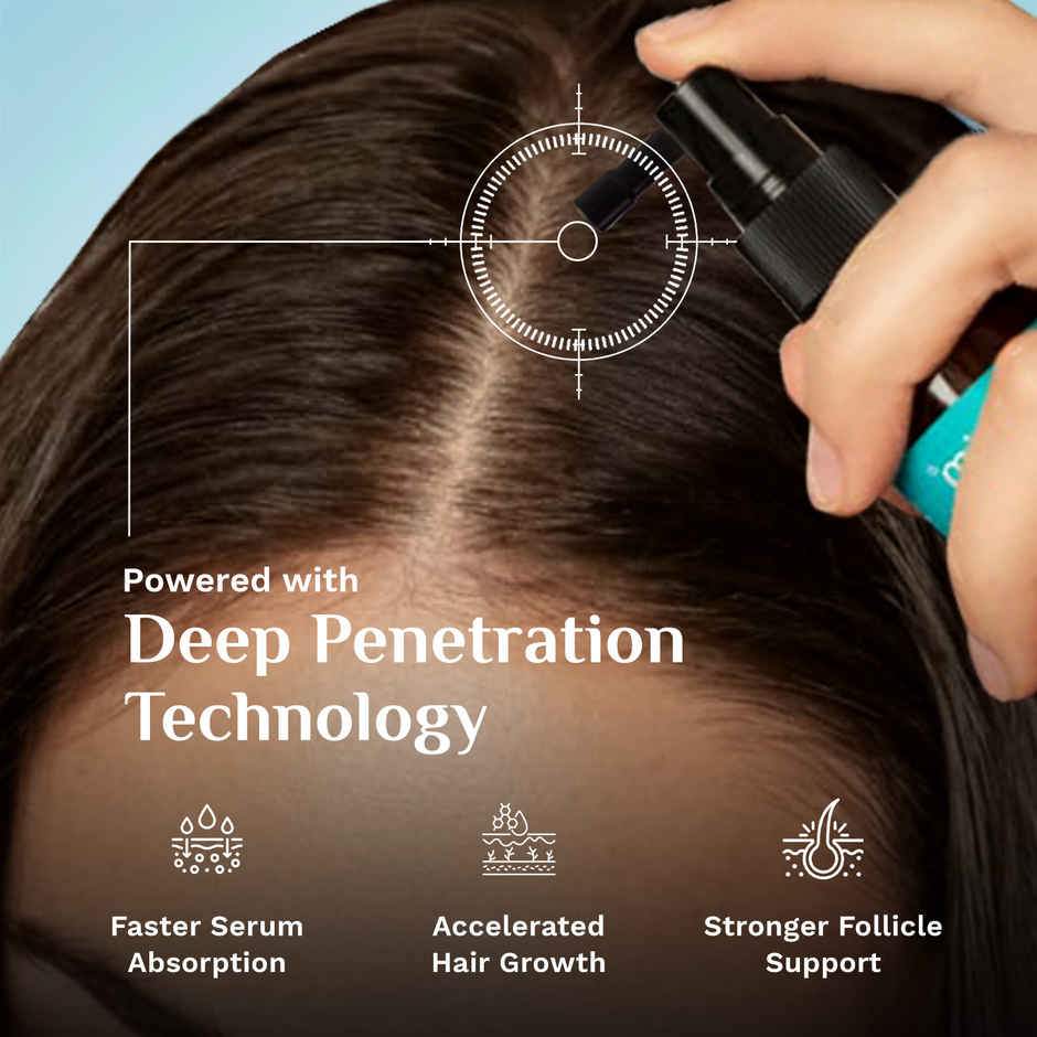Pilgrim Advanced Hair Growth Serum with Redensyl & Anagain Reduces Hair Fall & Boosts Hair Growth