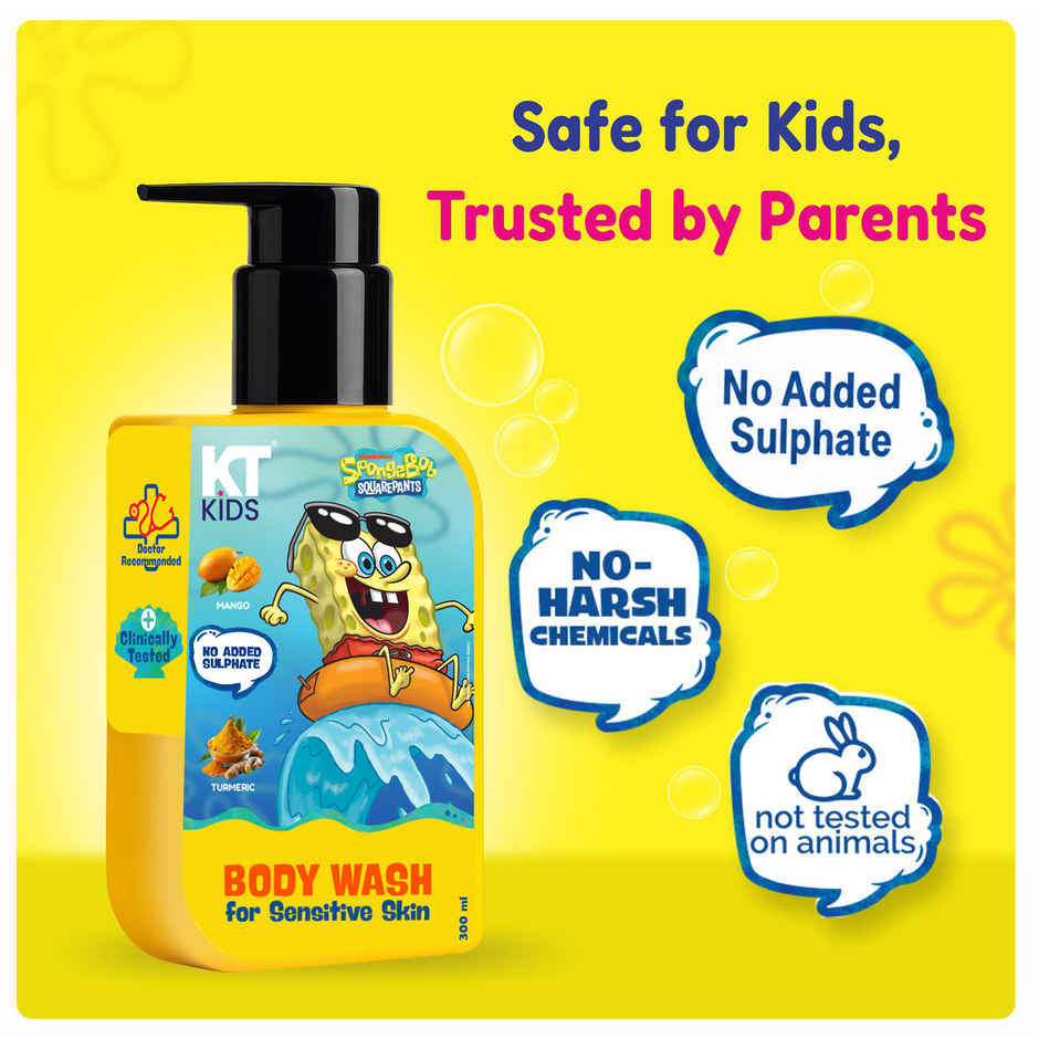 KT Kids Soft Baby Wash Mango and Turmeric 1 pack