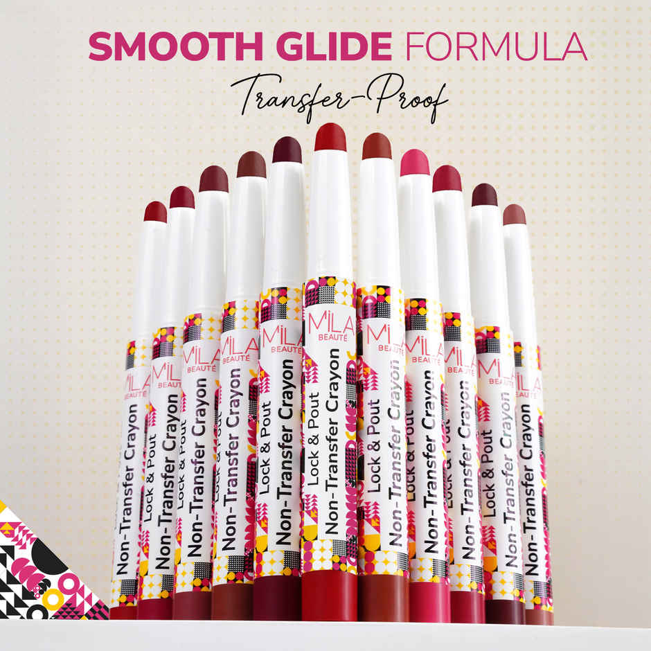 Mila Beaute Transferproof Long Lasting Matt Crayon I Smudge Proof & Lightweight | 2 - Not Today