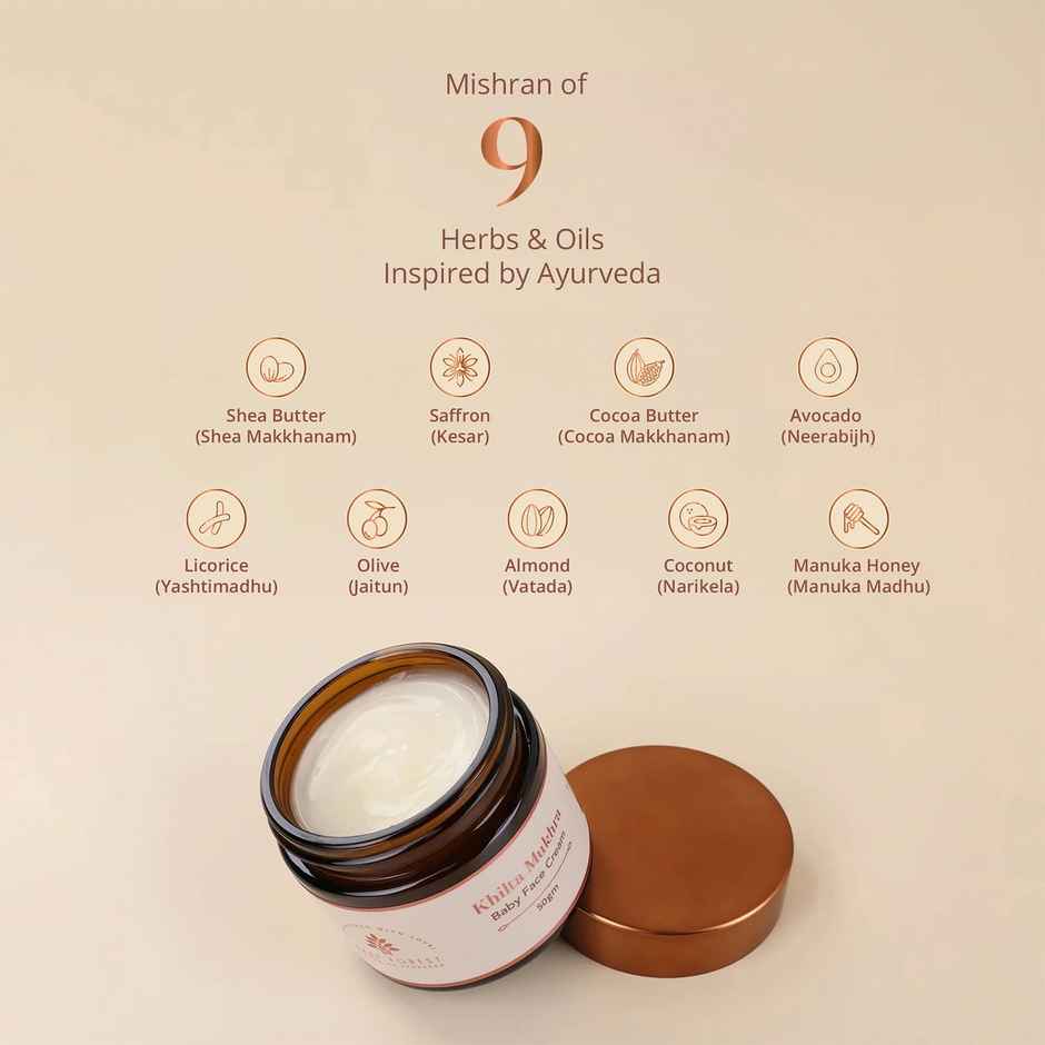 Baby Forest Khilta Mukhra Baby Face Cream