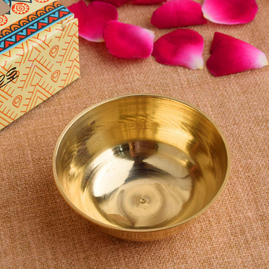 Brass Bhog Bowl (Small)