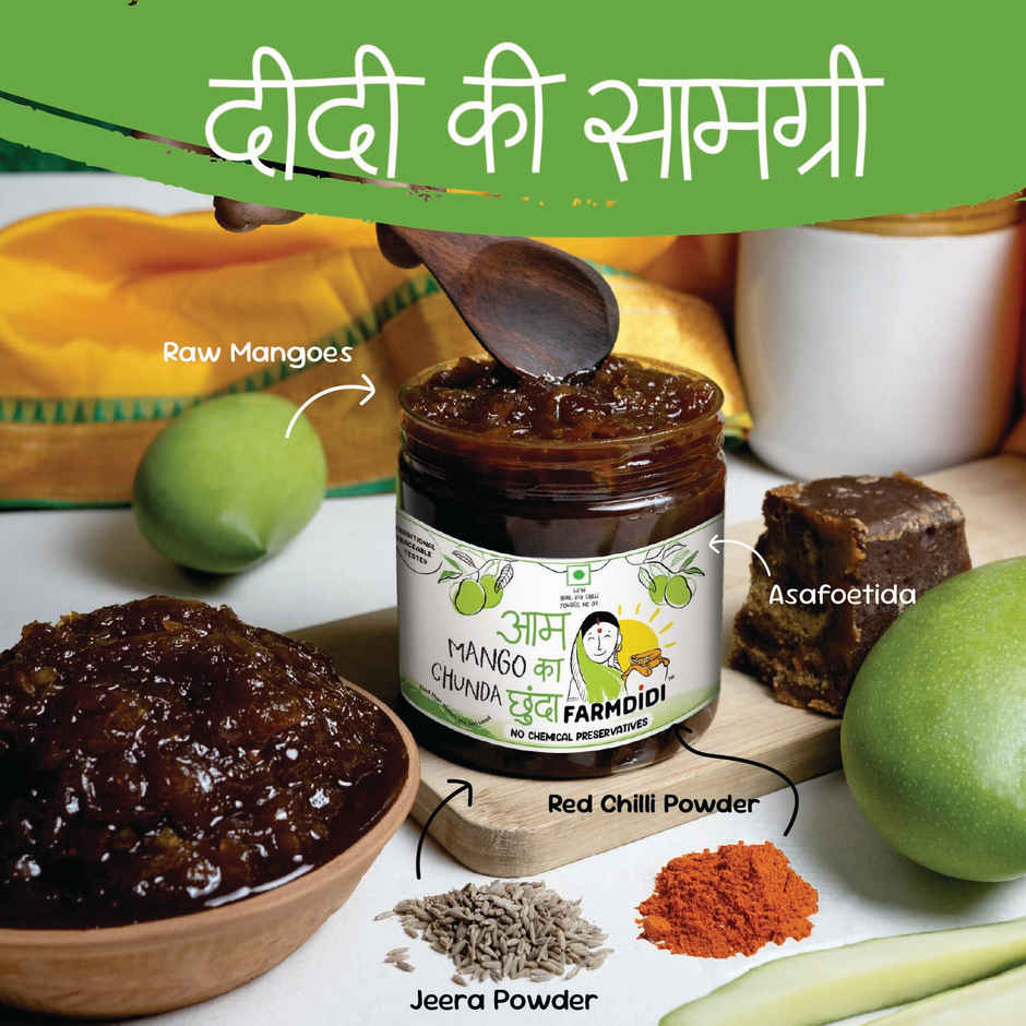 Farmdidi Mango Chunda | Mango Chutney