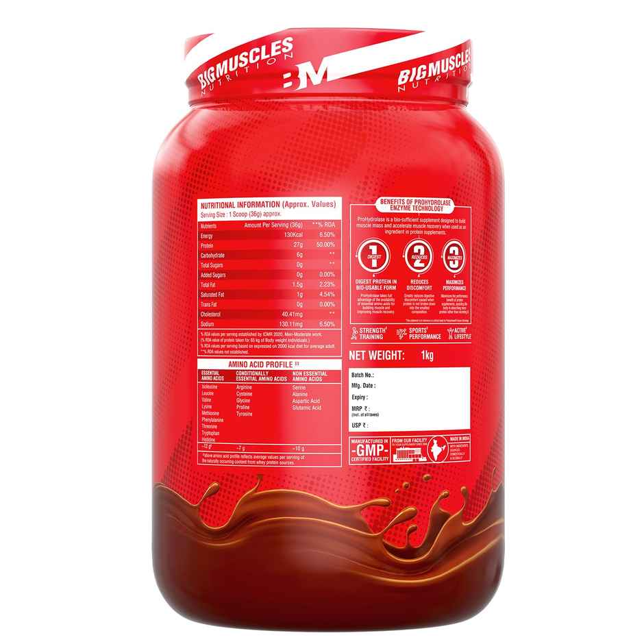 Bigmuscles Nutrition Nitric Whey Rich Chocolate