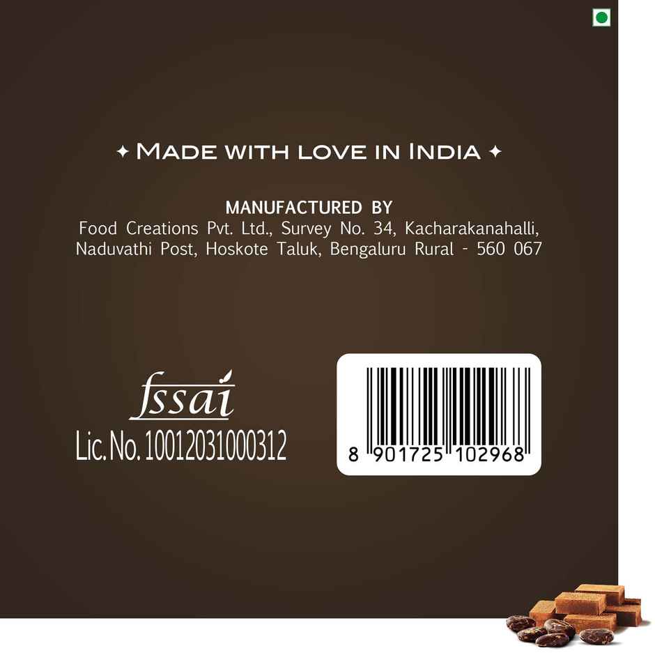 Fabelle Ganache Creamy Milk- 20 Smooth Handcrafted Chocolate Cubes Combo