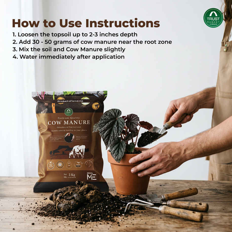 TrustBasket Cow Manure